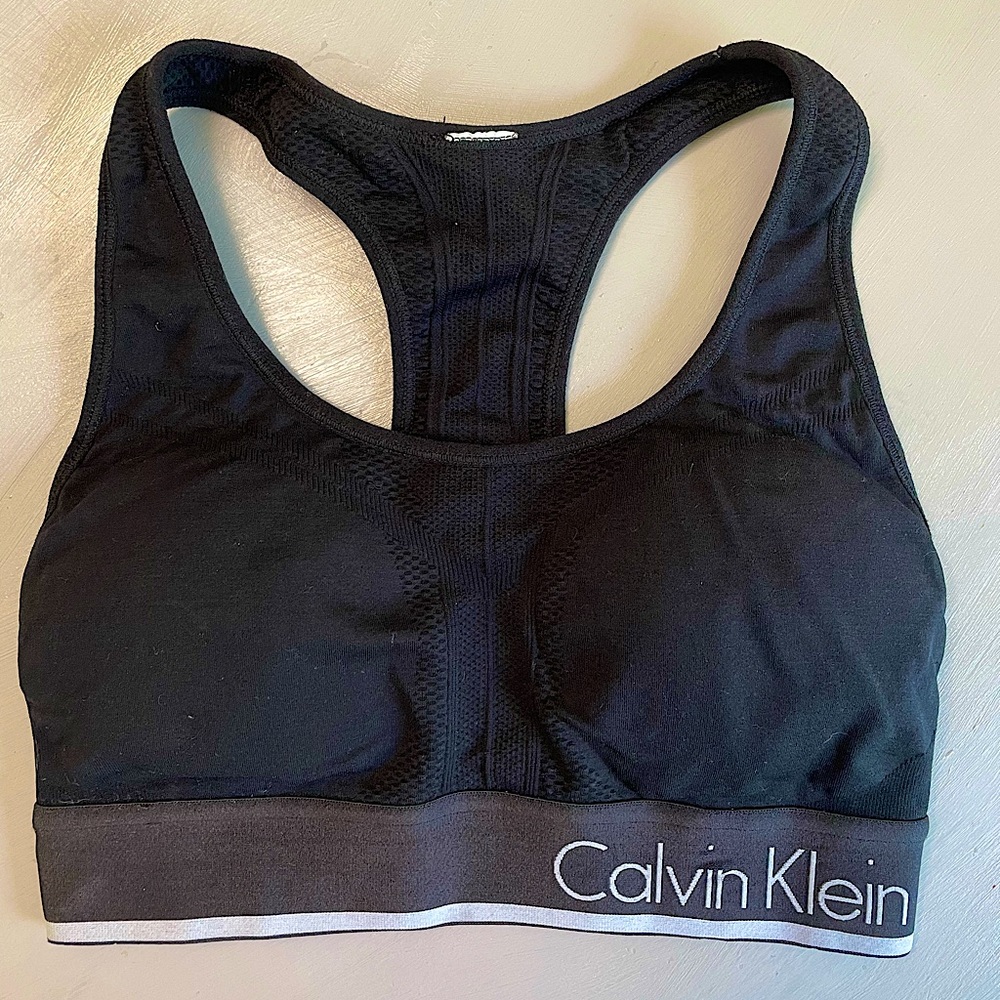 Calvin Klein Performance Racer Back Sports Bra - Women’s Size Extra Small